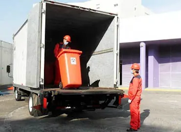 Recolección de residuos biológicos y biosanitarios