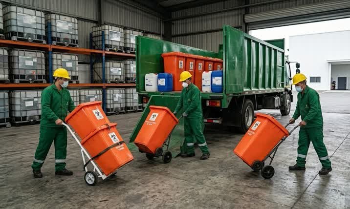 Gestion de residuos industriales en la Candelaria.