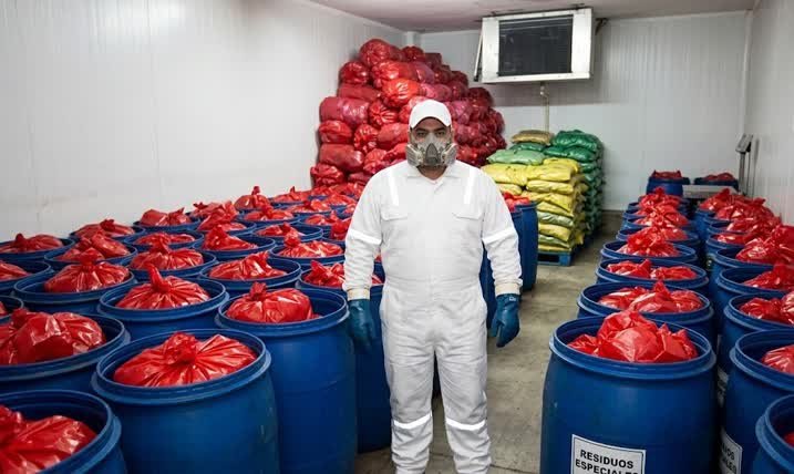 Gestión de residuos industriales en los Mártires.