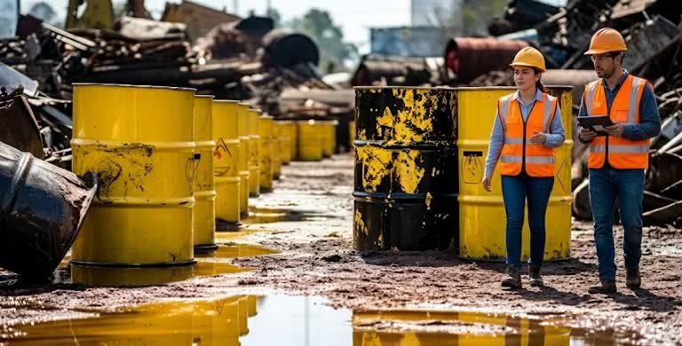Gestion de residuos industriales en la Candelaria.