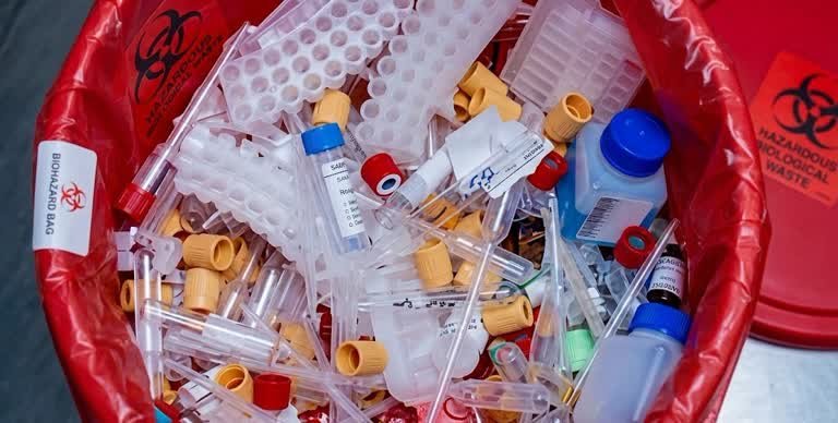 Gestión de residuos peligrosos en Cundinamarca y manejo de desechos hospitalarios.