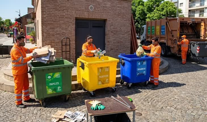 Gestión de residuos industriales en Cajicá mediante recolección selectiva.