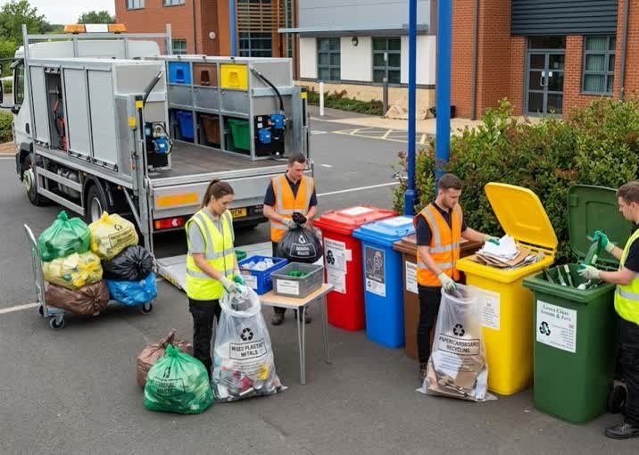 gestion de residuos industriales en madrid con recoleccion logistica