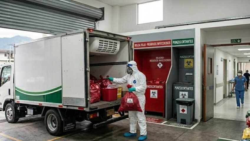recolección de residuos industriales en Bogotá