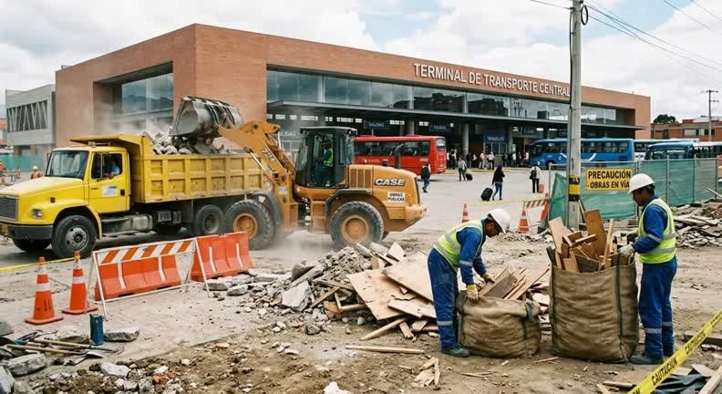 gestión de residuos RCD en Barranca de Upía