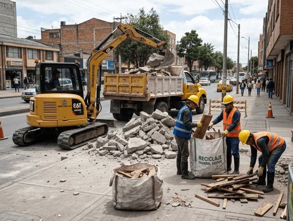 gestión de residuos rcd en sopó