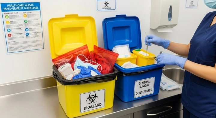 Recolección de residuos odontológicos