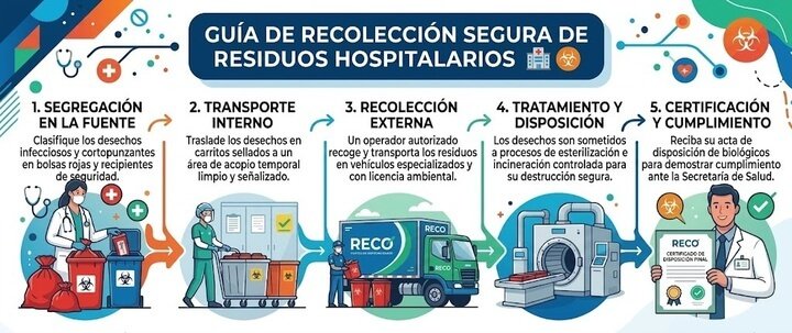 recolección de residuos hospitalarios